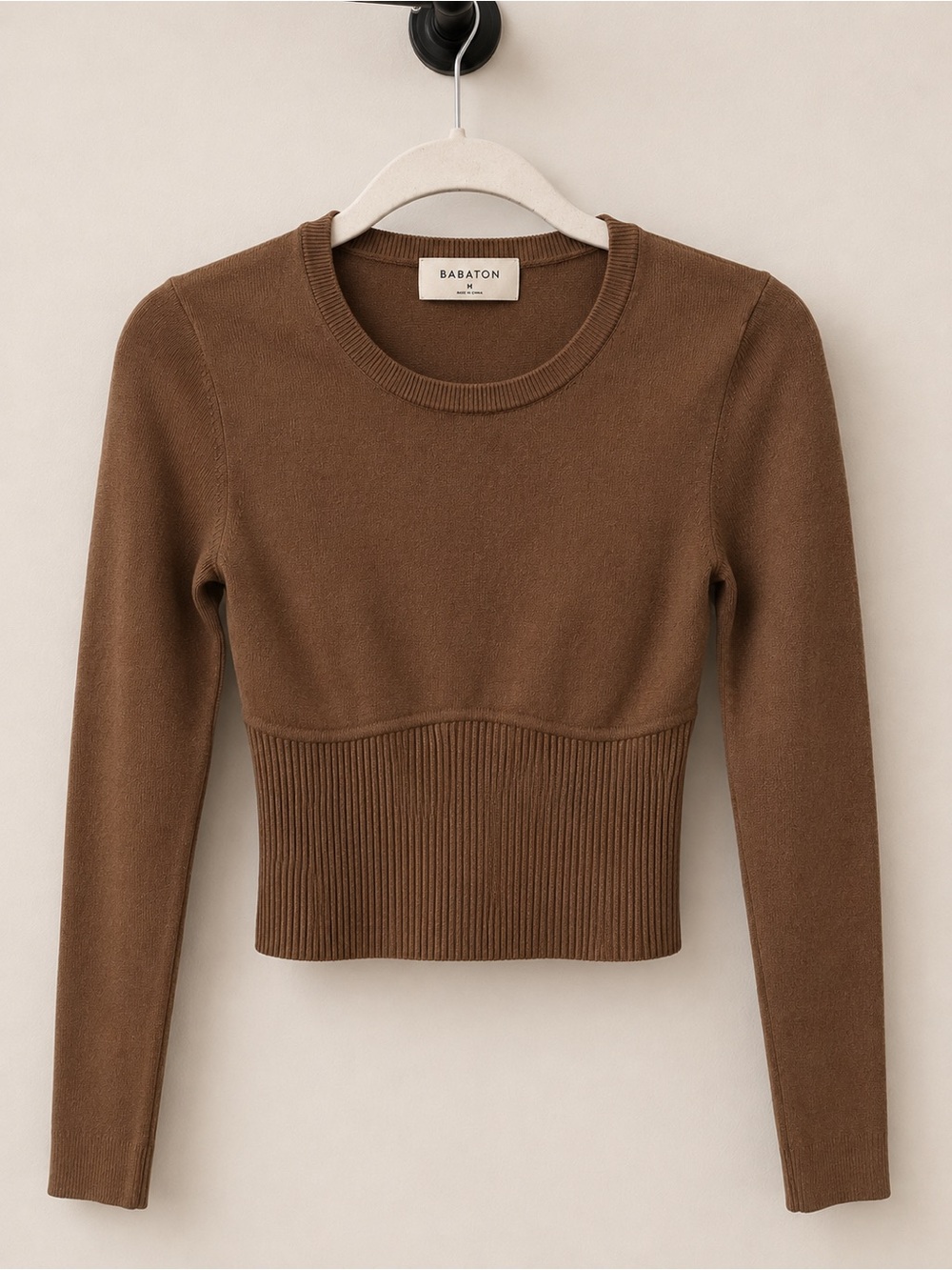 Babaton Sculpt Knit Empire Longsleeve